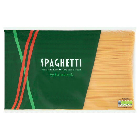 Sainsbury's Spaghetti Pasta 3kg Bigger packs Sainsburys   