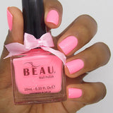 BEAU Polish Pinky Swear nail polish 10ml, imported from the UK