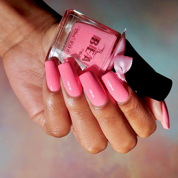 BEAU Polish Pinky Swear nail polish 10ml, imported from the UK
