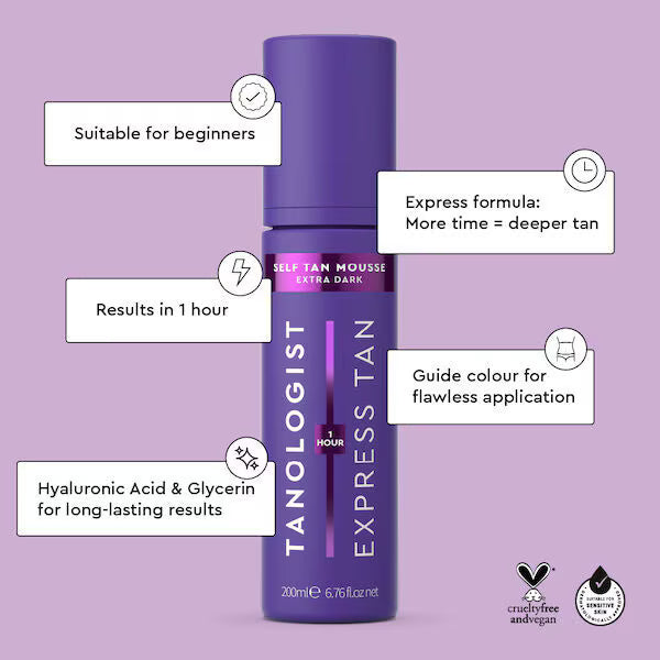 Tanologist Self Tan Mousse Extra Dark (British brand)