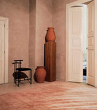 The Rug Company Wool-Bamboo Silk Splash Salmon rug 2.74m x 1.83m (British brand)