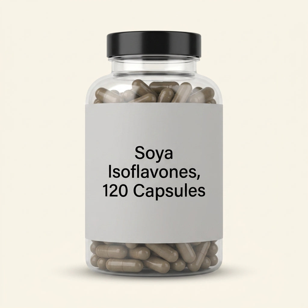 Holland & Barrett soya isoflavones capsules 750mg 120 capsules, imported from the UK