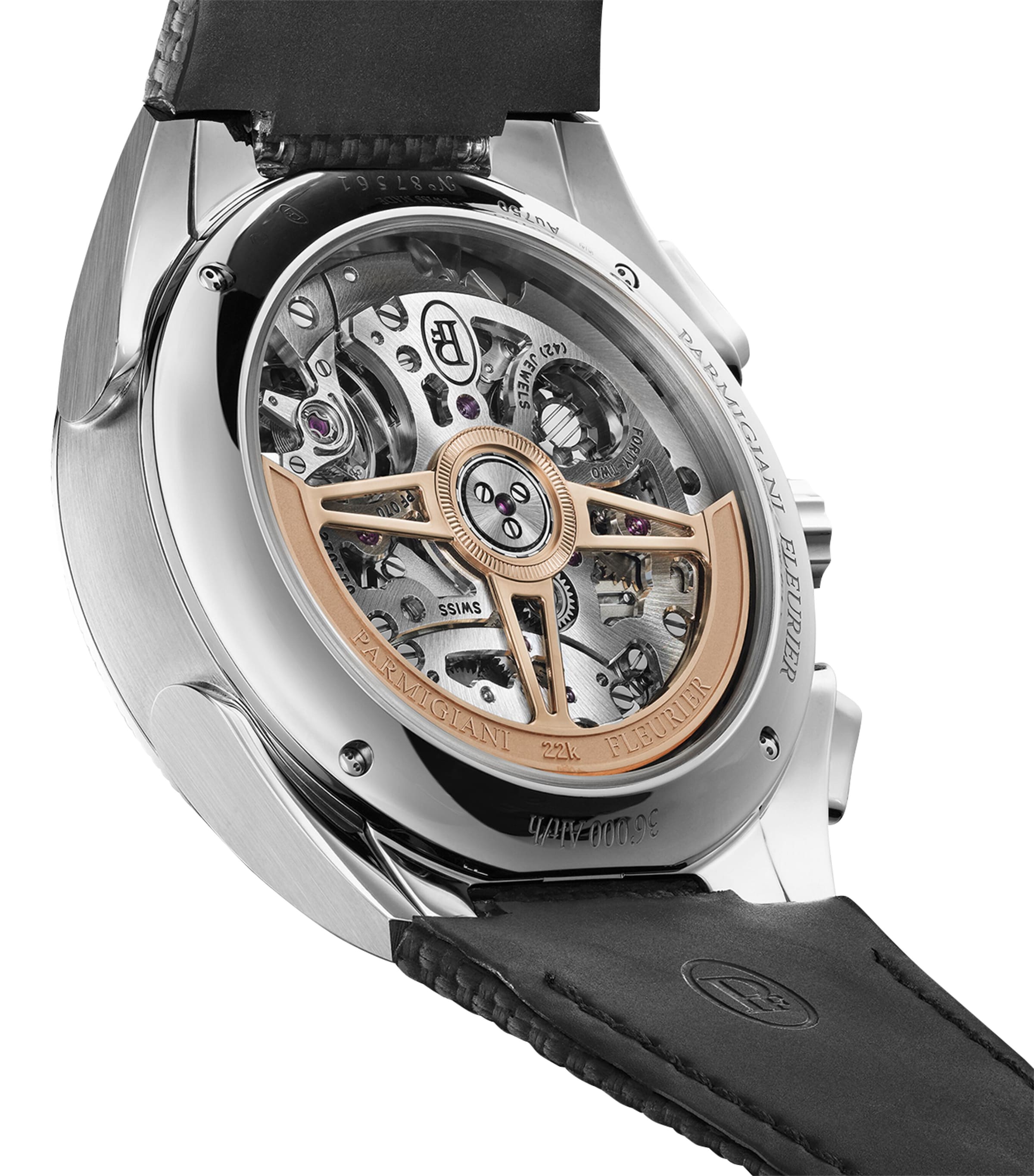 Parmigiani Fleurier Tonda Sport Chronograph stainless steel watch 42mm, UK version