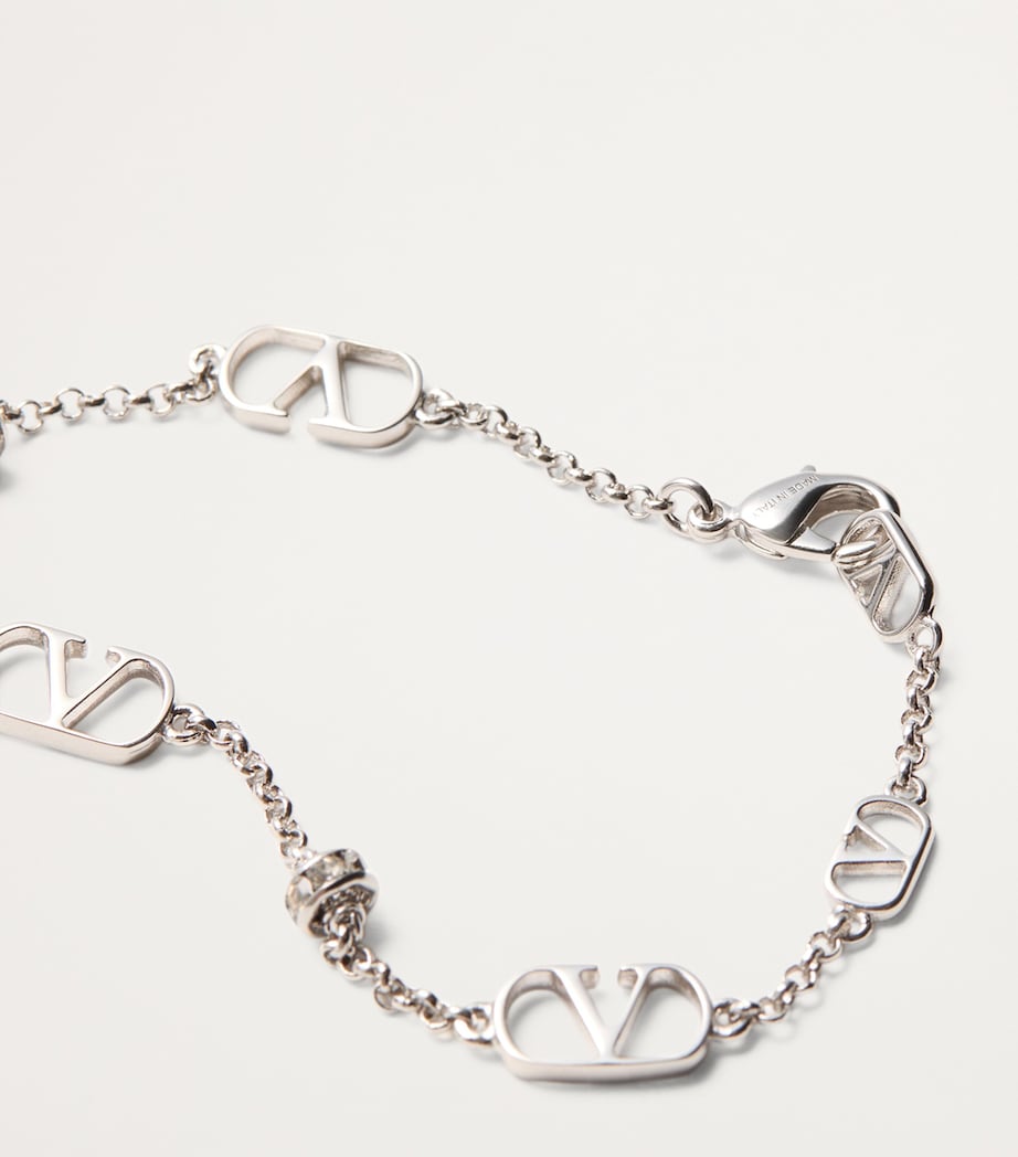 Valentino Garavani VLogo Signature gold-tone bracelet, UK version
