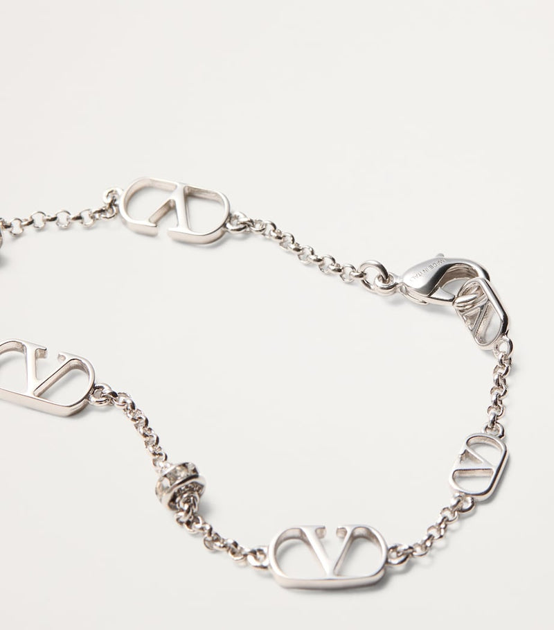 Valentino Garavani VLogo Signature gold-tone bracelet, UK version