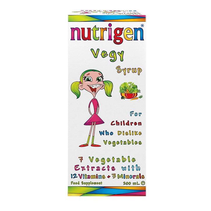 Nutrigen Vegy Syrup 200ml Children's Health Vitamins Holland&Barrett   