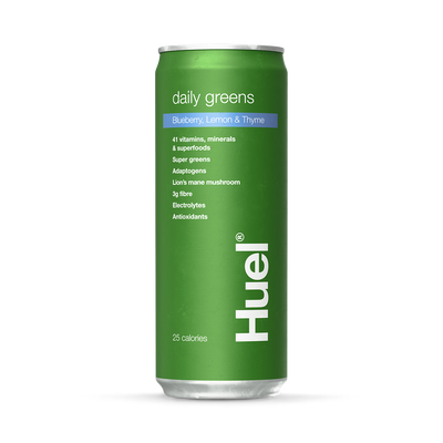 Holland & Barrett Huel Daily Greens Blueberry, Lemon & Thyme Drink 330ml- Buy online at McGrocer