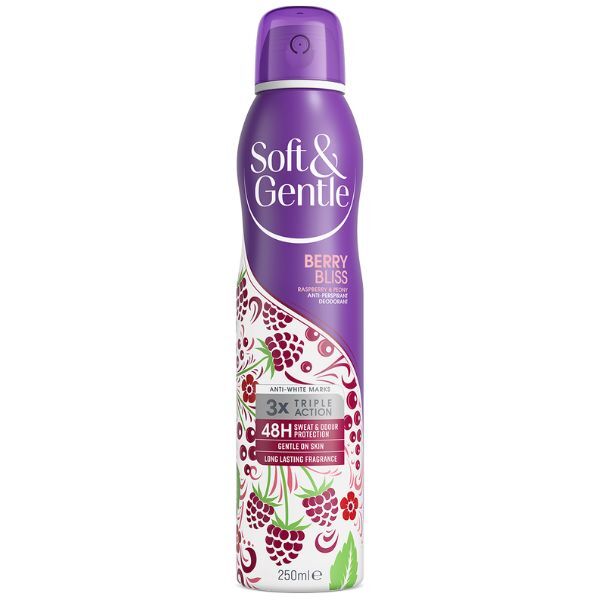 Soft & Gentle Aerosol Berry Bliss 250Ml