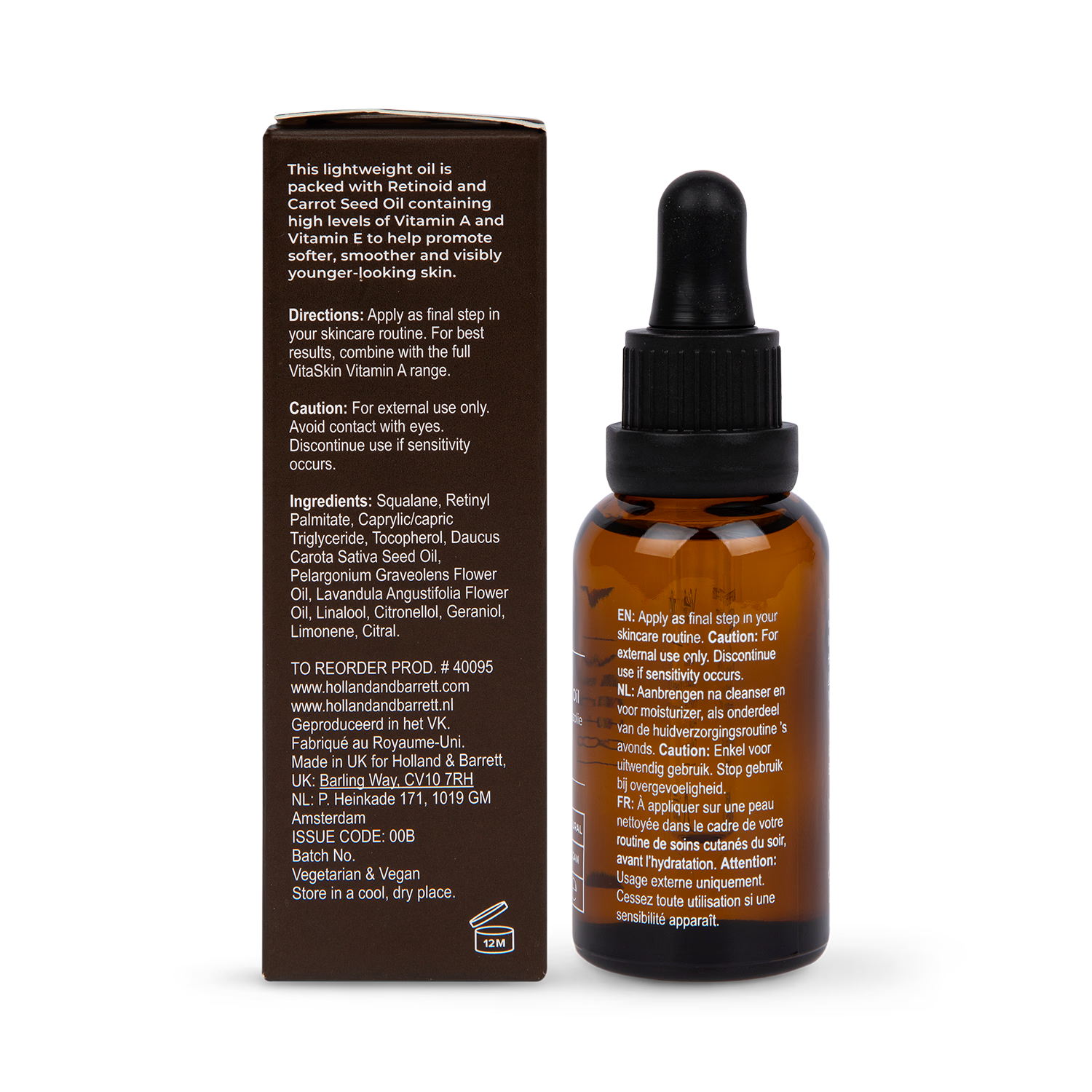 Vitaskin Vitamin A Intense Cell Renewal Face Oil (British brand)