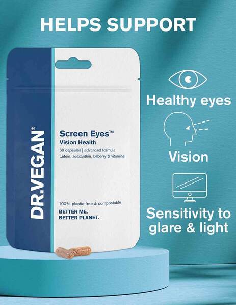 DR.VEGAN Screen Eyes™ | 30 Day Supply | 2 Capsules Per Day GOODS Superdrug   