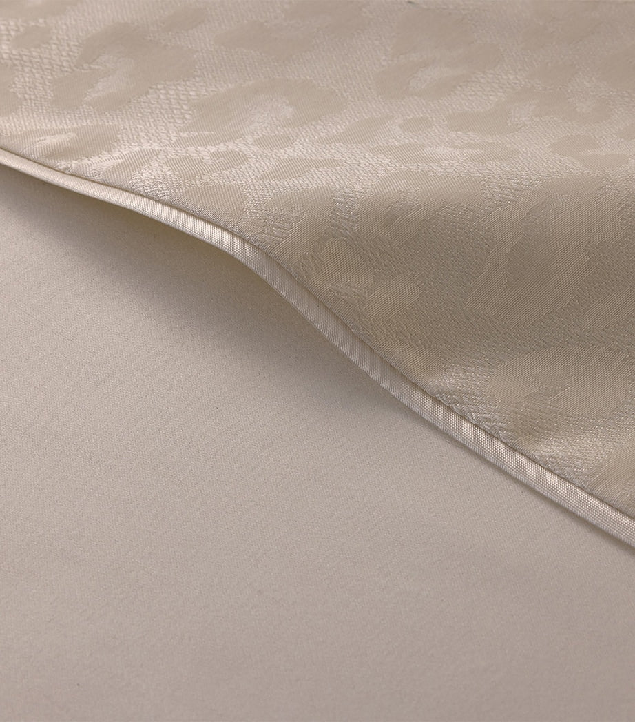 Yves Delorme Leopard Super King flat sheet 270cm x 295cm (British brand)