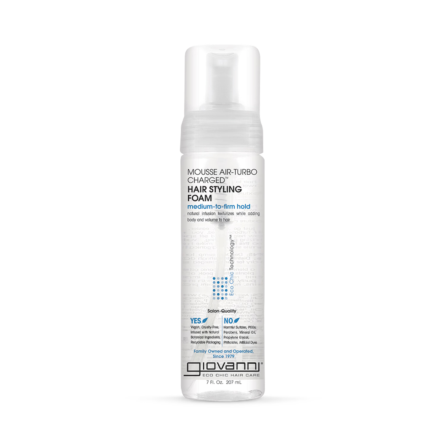 Hair styling foam 207ml - British product