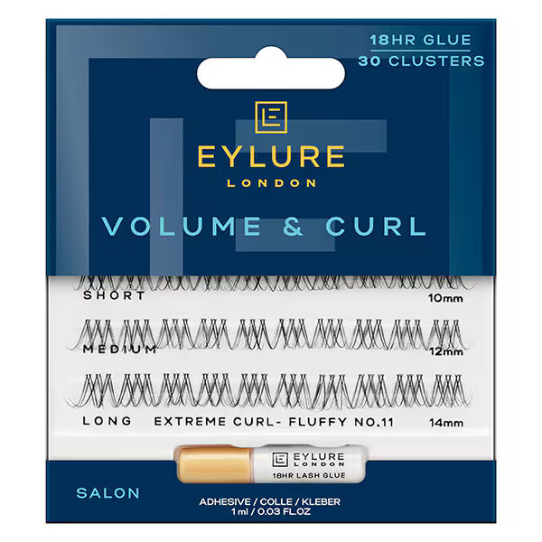 Eylure Volume & Curl Clusters Fluffy No.11 - British product