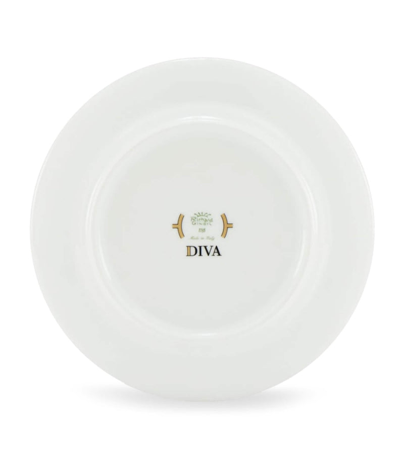 GINORI 1735 Verde teacup and saucer set of 2 - British product