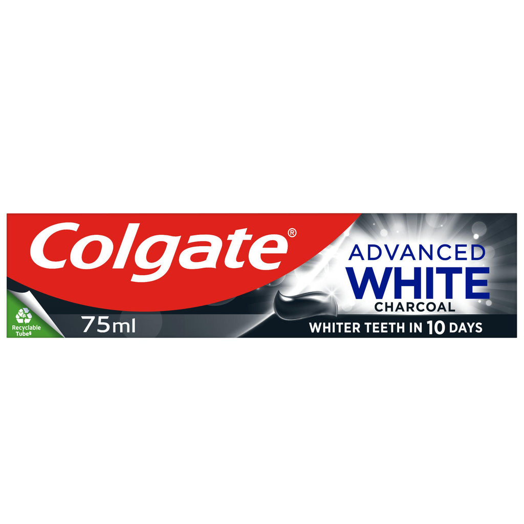 Colgate Advanced White Charcoal Whitening Toothpaste 75ml