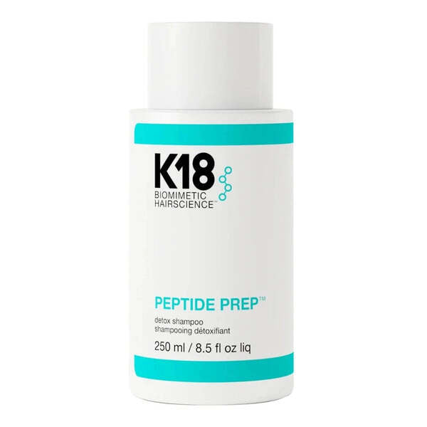 K18 Peptide Prep Detox Shampoo 250ml, imported from the UK