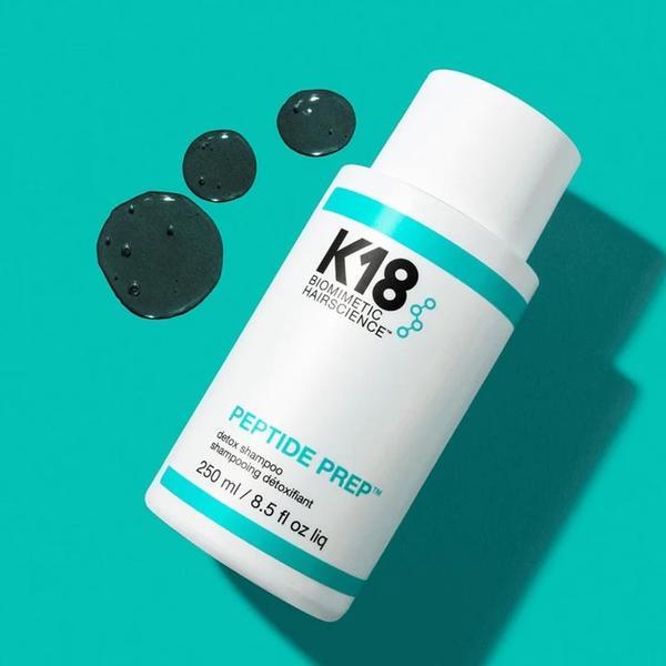 K18 Peptide Prep Detox Shampoo 250ml, imported from the UK