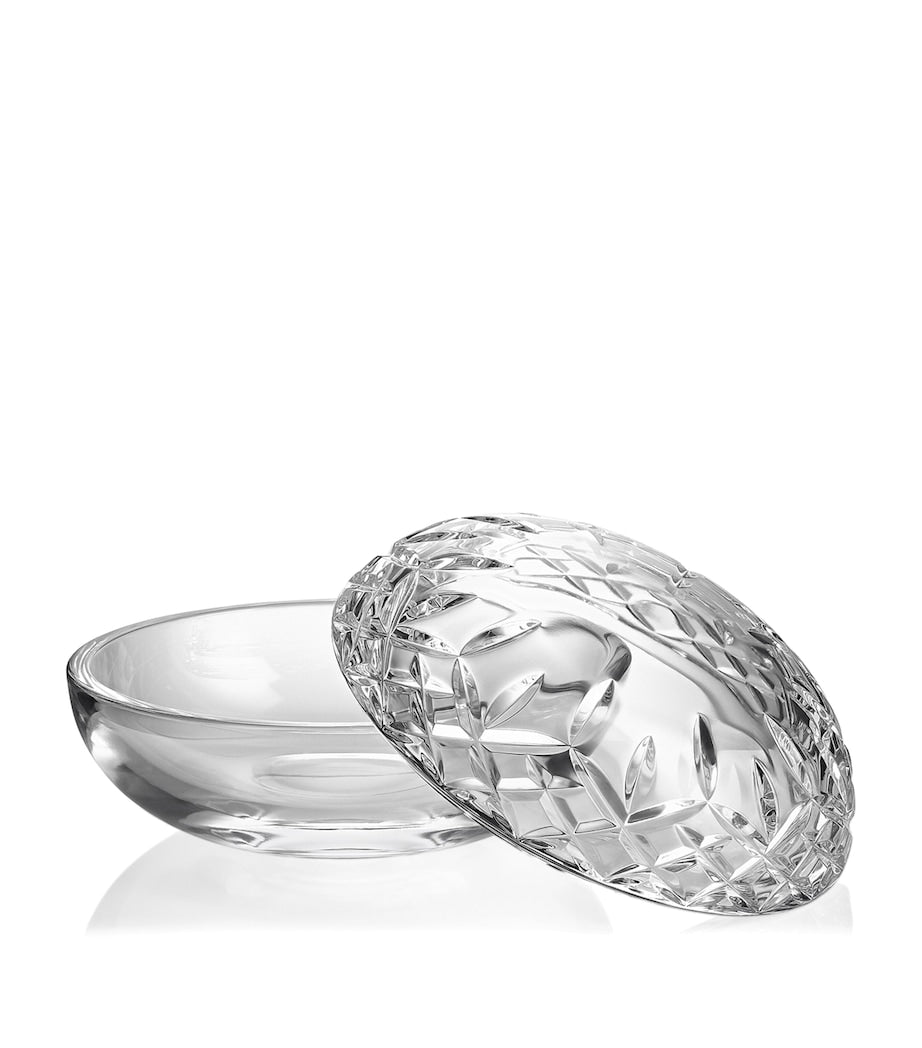 Waterford Lismore Essence crystal covered bowl 13cm, imported from the UK