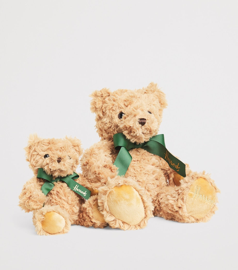 Harrods teddy bear curly Henry 15cm, imported from the UK