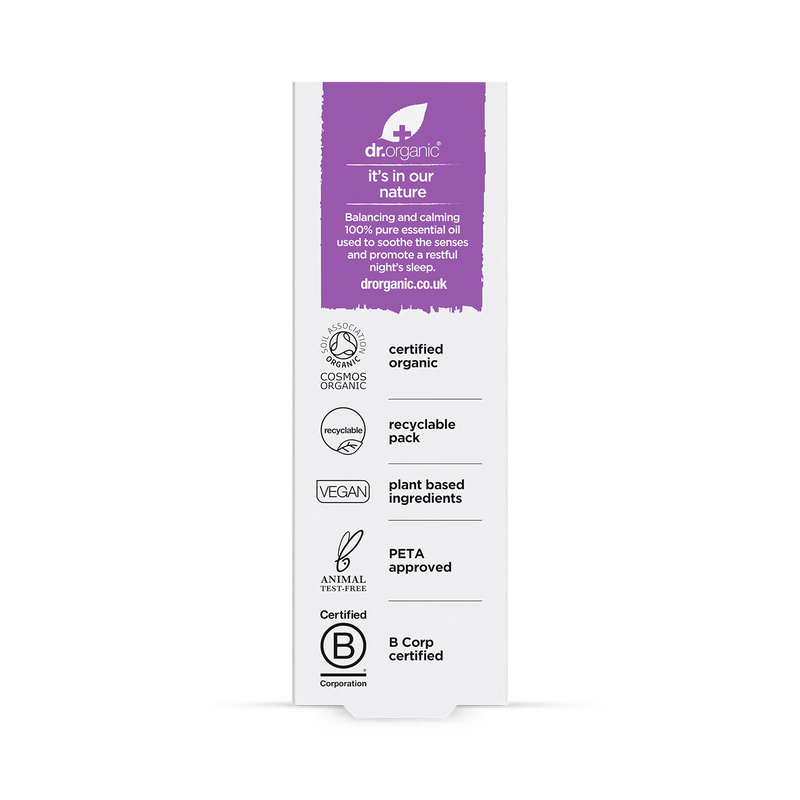 Dr Organic lavender pure essential oil 10ml - British product