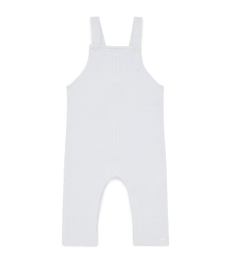 Tartine et Chocolat cotton knitted dungarees 1-24 months (British brand)