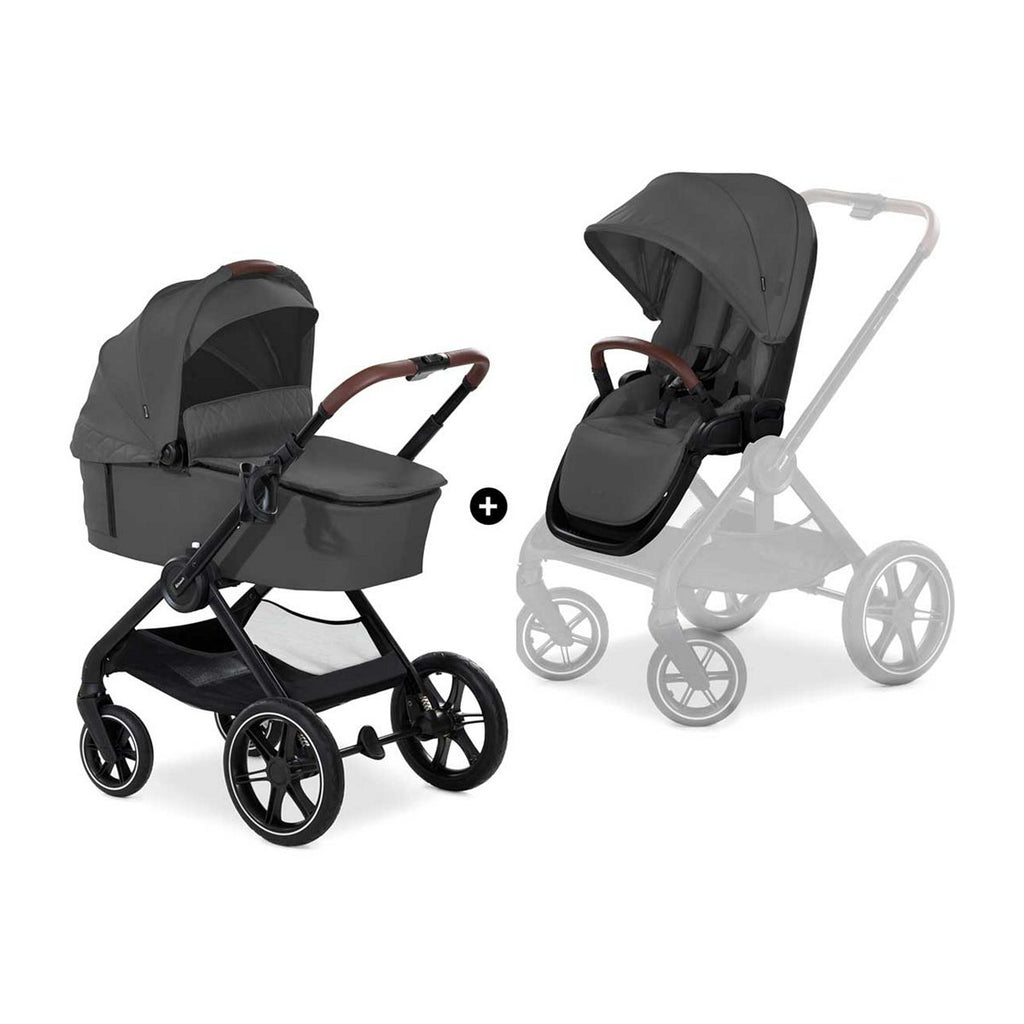 Hauck Walk N Care All in One - Dark Grey