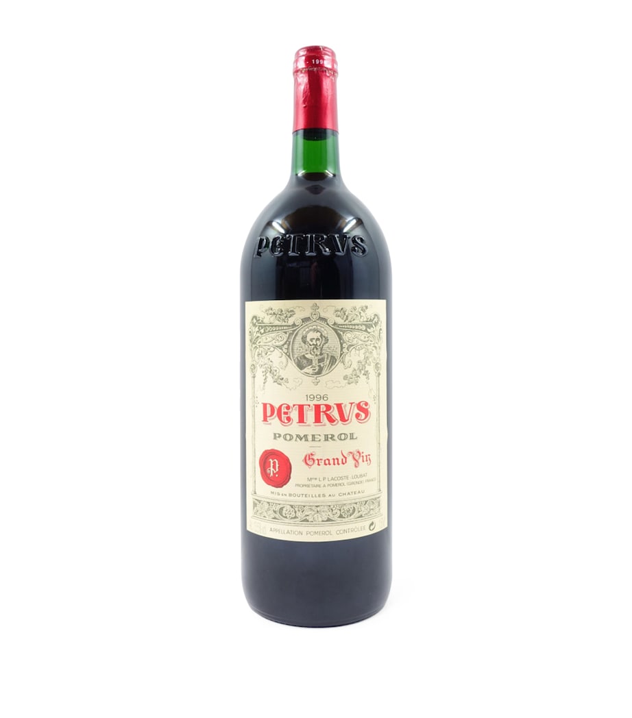 Petrus 1996 Magnum Bordeaux red wine 150cl, imported from the UK