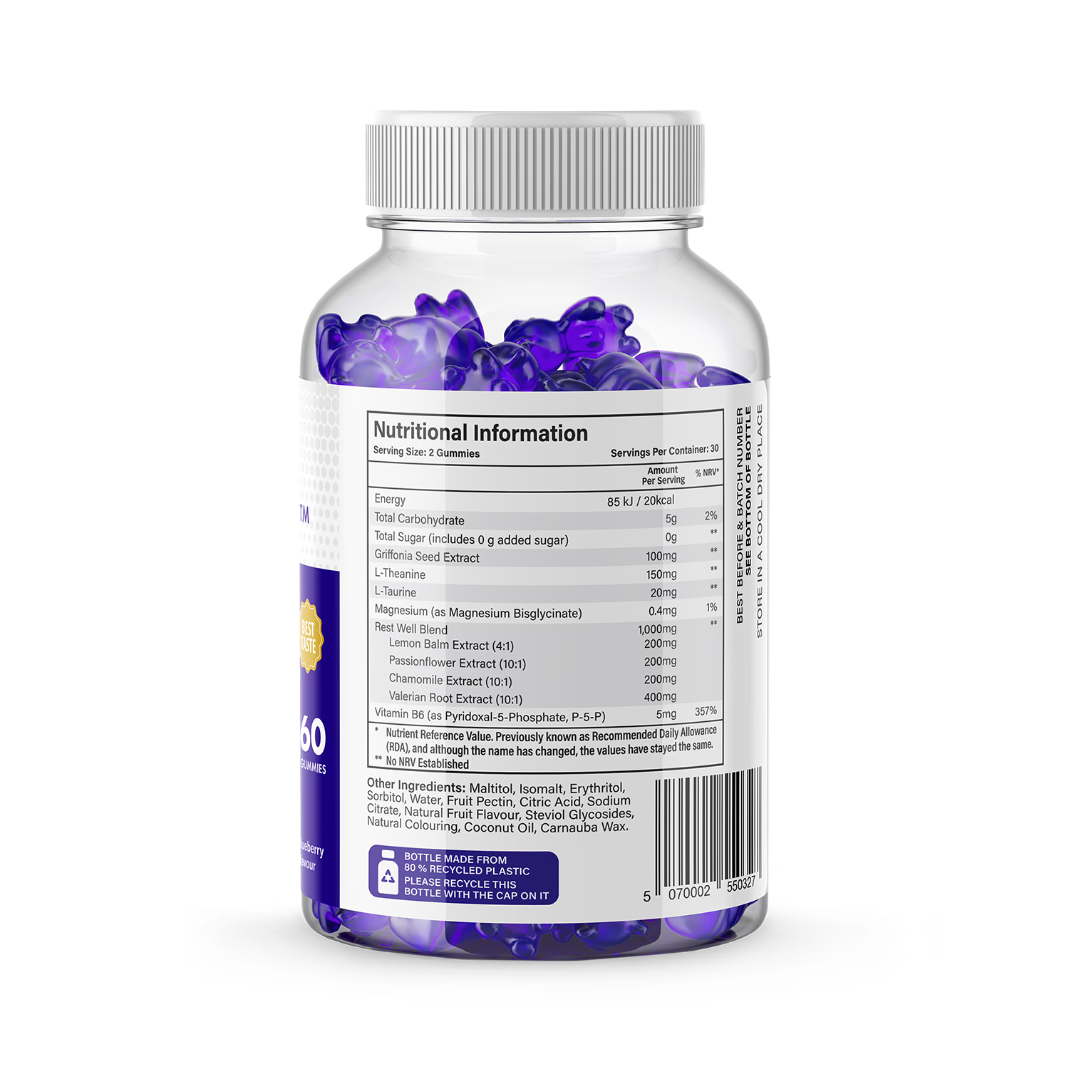 Dodi Health Complete Sleep Gummies - British product