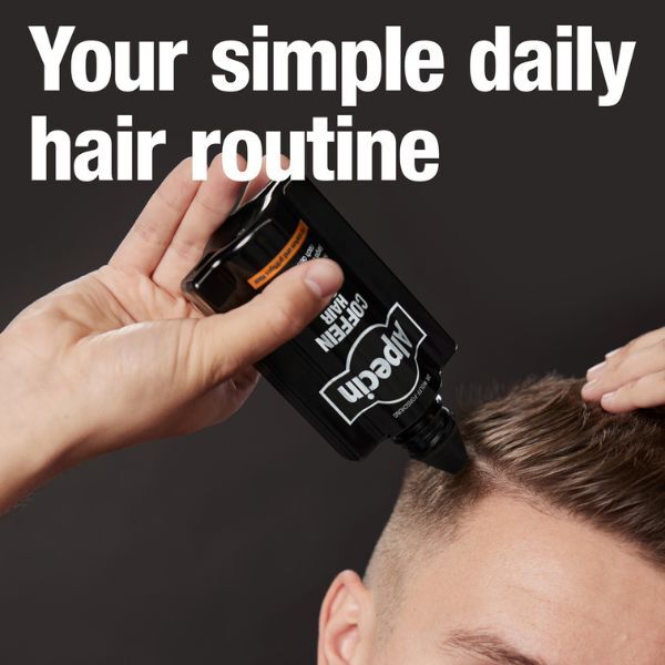 Alpecin Black Mens Shampoo and Caffeine Hair Booster Set GOODS Superdrug   