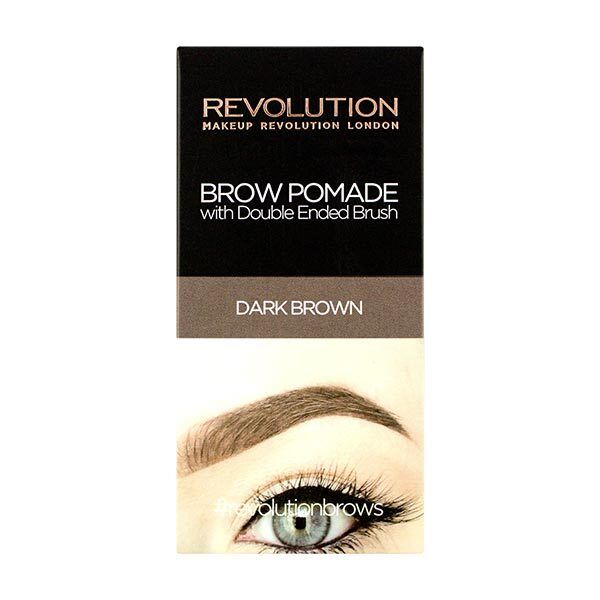 Revolution Eyebrow Pomade Dark Brown GOODS Superdrug   