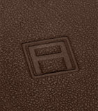 Assouline leather pebble trinket tray with movable brass pebble - British product