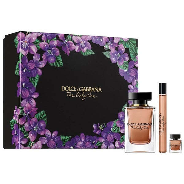 Dolce & Gabbana The Only One perfume gift set 100ml with miniatures (British brand)