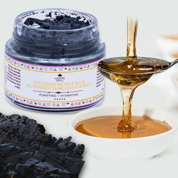 Nature Spell Activated Charcoal & Honey Purifying Face Mask