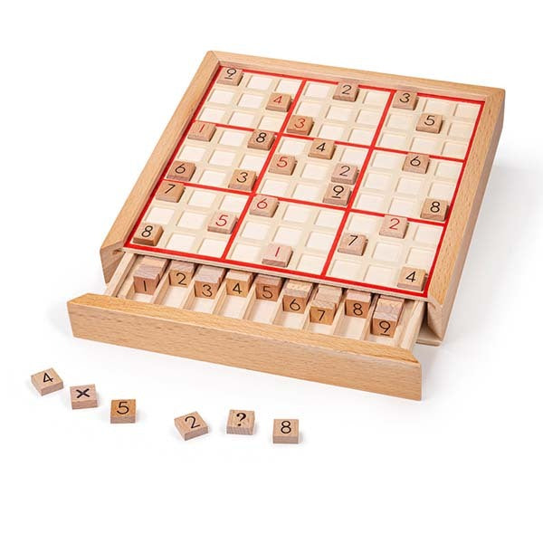 Bigjigs Toys Wooden Sudoku Game GOODS Superdrug   