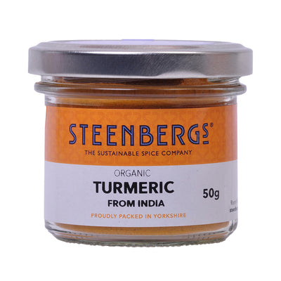 Holland & Barrett Steenbergs Organic Turmeric Spice 50g- Buy online at McGrocer