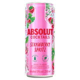 Absolut Cocktails Strawberry Spritz 250ml GOODS Sainsburys   