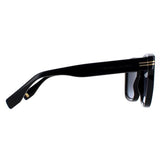 Marc Jacobs 1035/S schwarze Acetat-Sonnenbrille quadratischer Rahmen, UK-Version