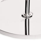 Christofle silver-plated two-tier Albi pastry stand - British product