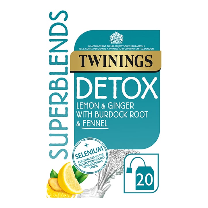 Twinings Superblends Detox 20 Tea Bags GOODS Holland&Barrett   