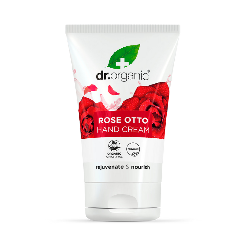 Dr Organic Rose Otto hand cream 125ml - British product