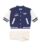 Kenzo kids cotton bomber jacket and sweatpants set 6 months to 4 years, UK version