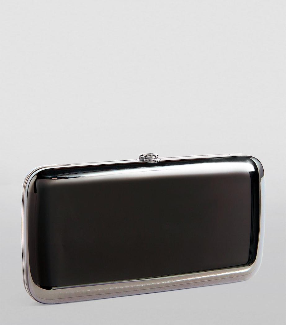 Jeffrey Levinson Finley mirrored clutch bag lambskin - British product