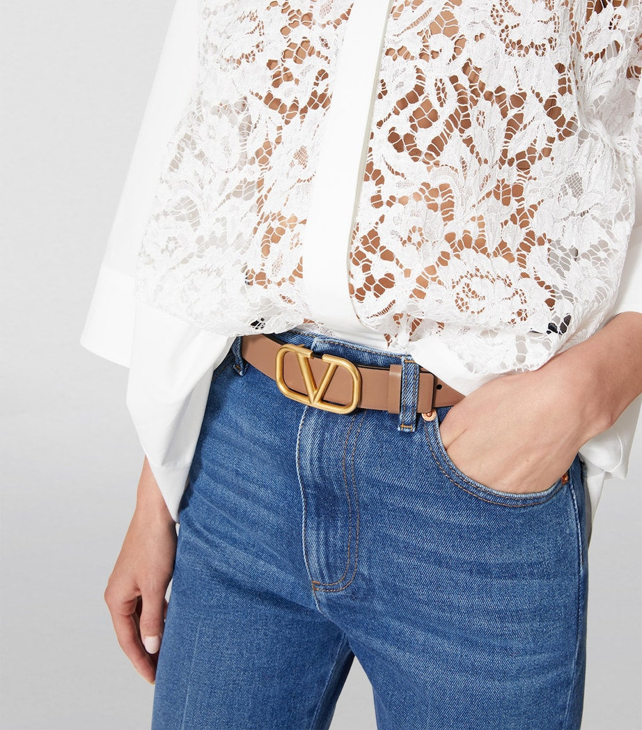 Valentino Garavani reversible VLOGO belt 3cm, UK version