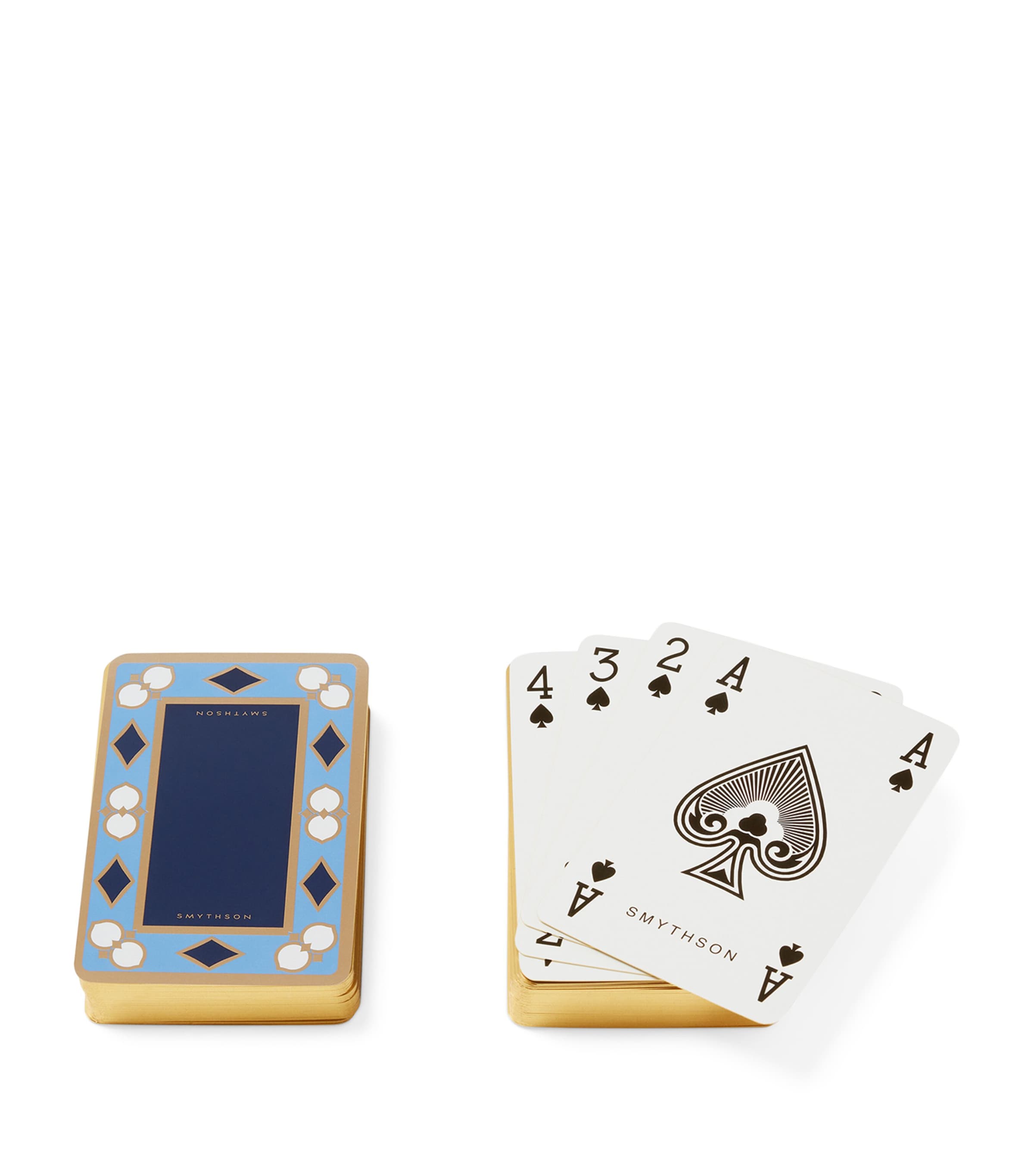 Smythson Leather Panama playing card case (British brand)