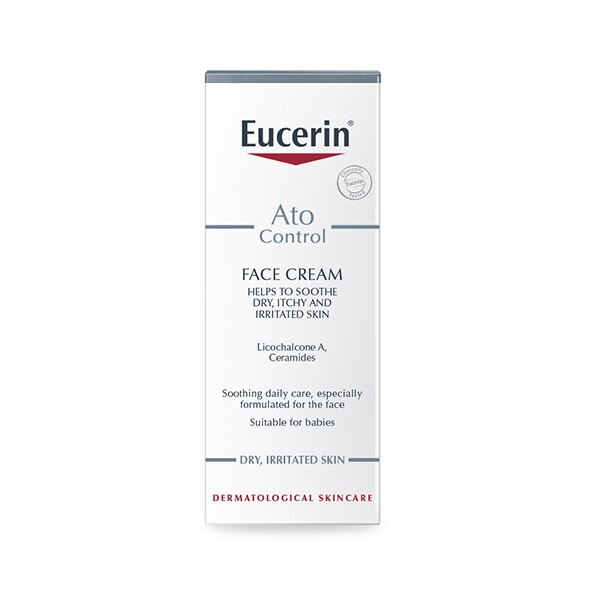 Eucerin AtoControl Face Cream for Dry Itchy Skin 50ml GOODS Superdrug   