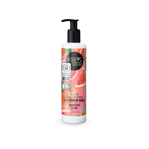 Organic Shop shower gel Grapefruit & Lime 280ml (British brand)