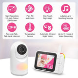 VTech VM4263 baby monitor 3.5 inch pan tilt (British brand)