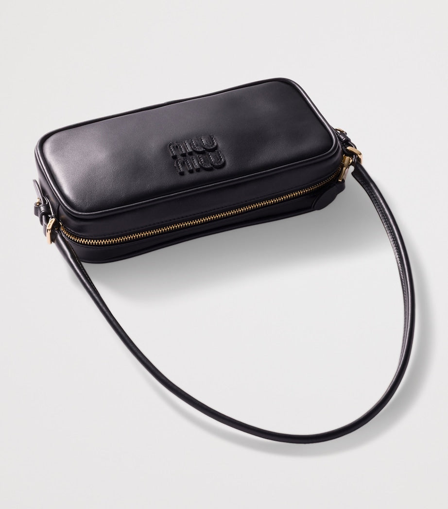 Miu Miu padded leather pouch with adjustable strap, UK version