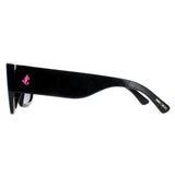 Jimmy Choo women sunglasses black pattern temples, imported from the UK