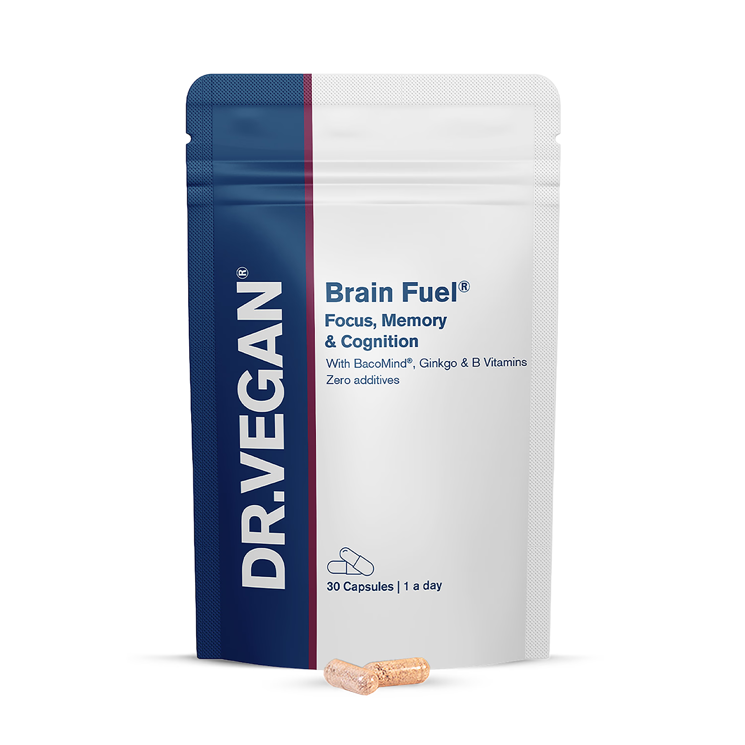 DR. VEGAN Brain Fuel capsules 30 - British product